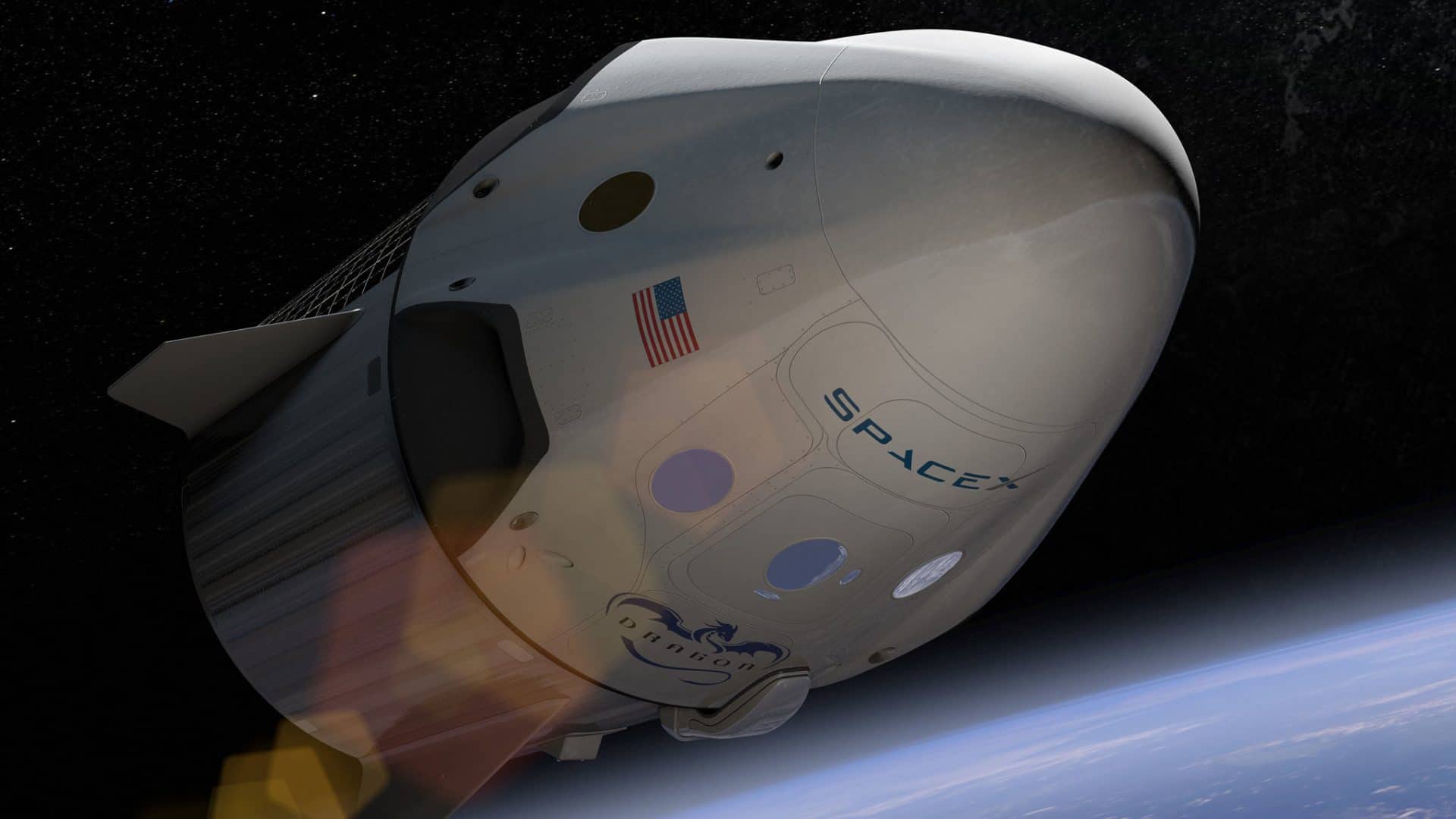 Cápsula Crew Dragon da SpaceX