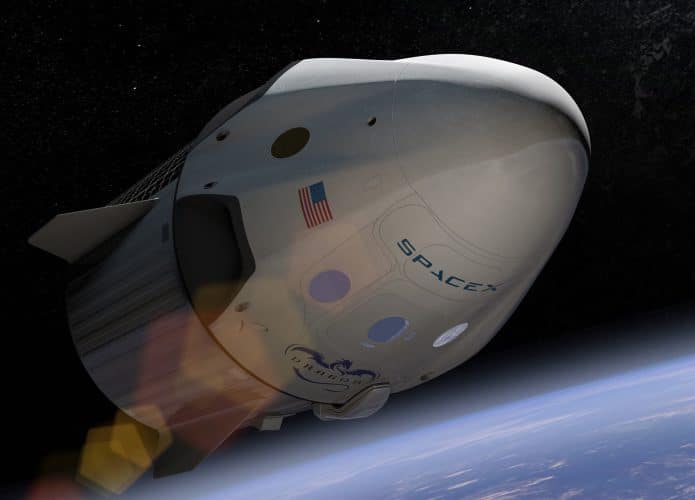 Cápsula Crew Dragon da SpaceX