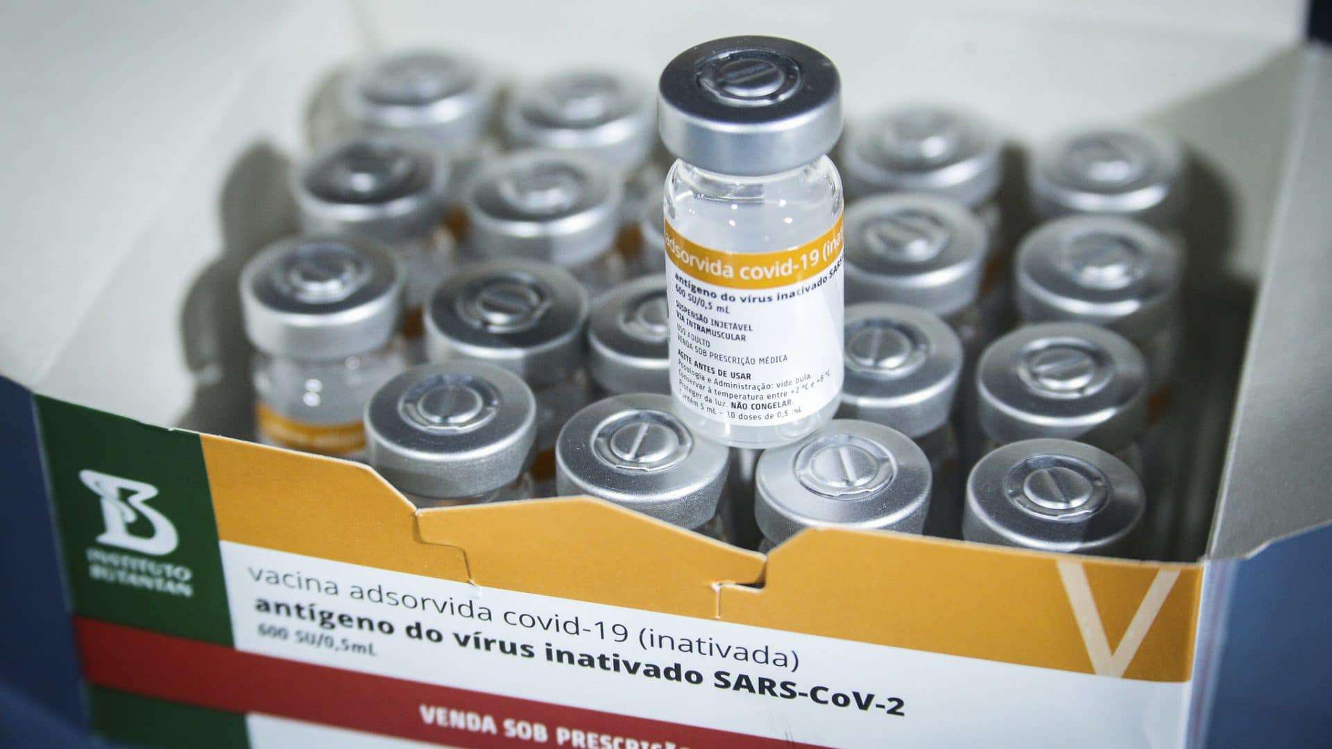 Doses da vacina CoronaVac