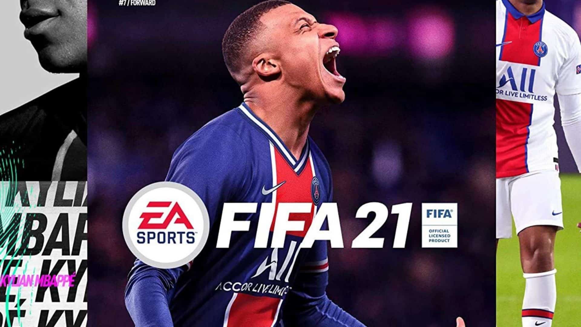 Material promocional do 'Fifa 21' tem o jogador francês Kylian Mbappé