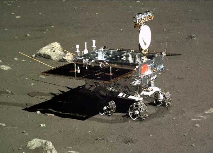 Yutu, rover chinês na superfície da Lua