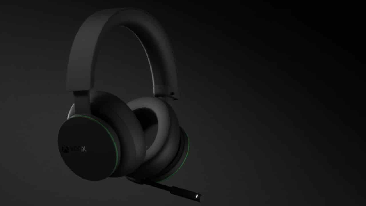 Imagem mostrando o headset wireless do Xbox