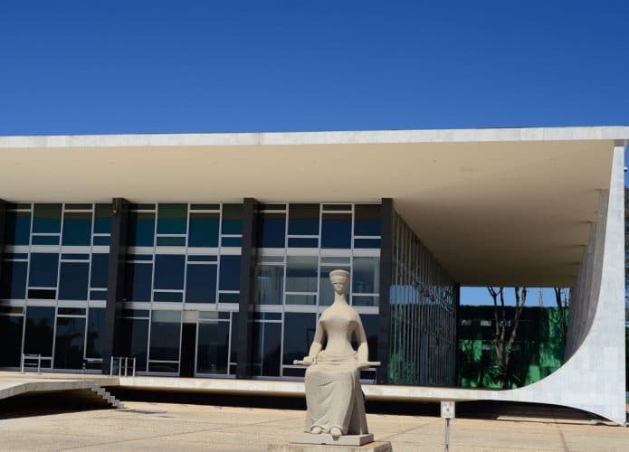 Fachada do STF