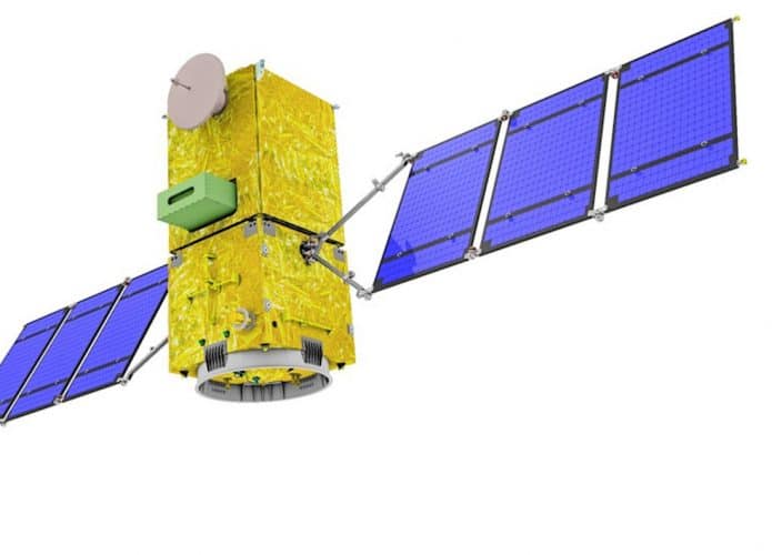 Ilustração do Satélite Amazônia 1