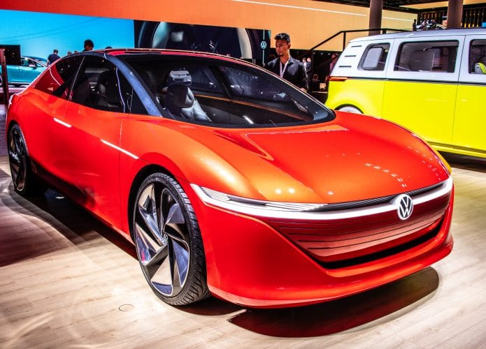 Protótipo autônomo I.D. Vizzion, da Volkswagen. Foto: Grzegorz Czapski / Shutterstock.com