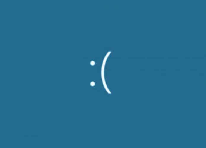 tela azul do windows