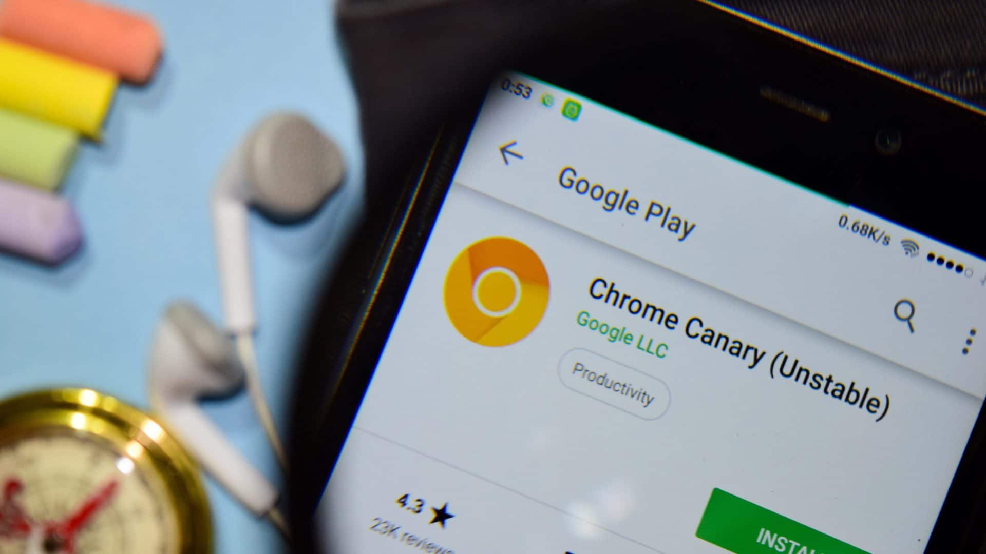 Chrome Canary - Android