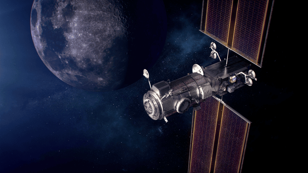 Estação lunar Gateway, da Nasa
