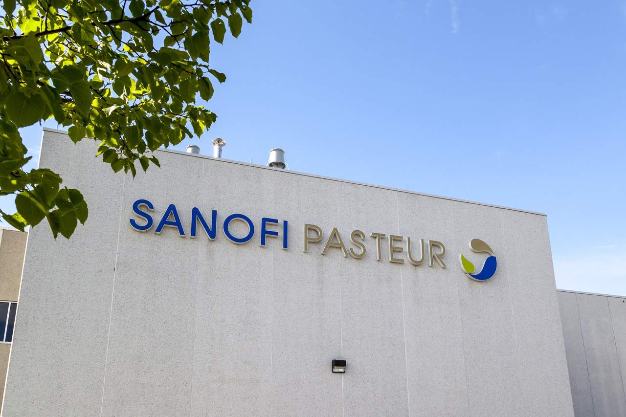 Fachada da farmacêutica francesa Sanofi