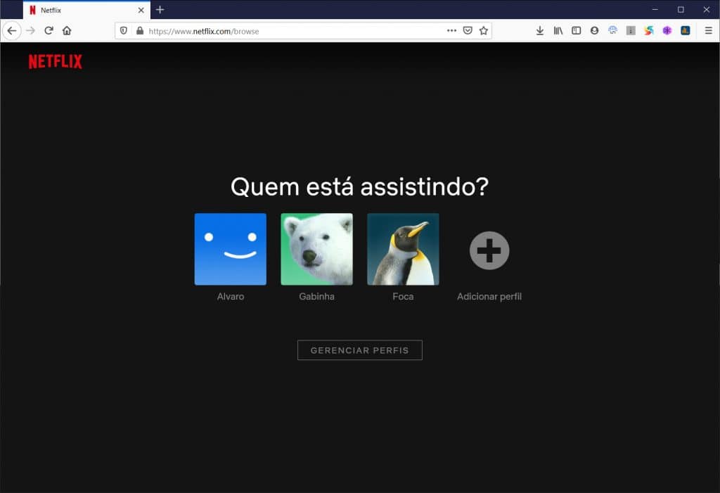 Como fazer a Netflix reproduzir os títulos sempre na melhor qualidade - Passo 1