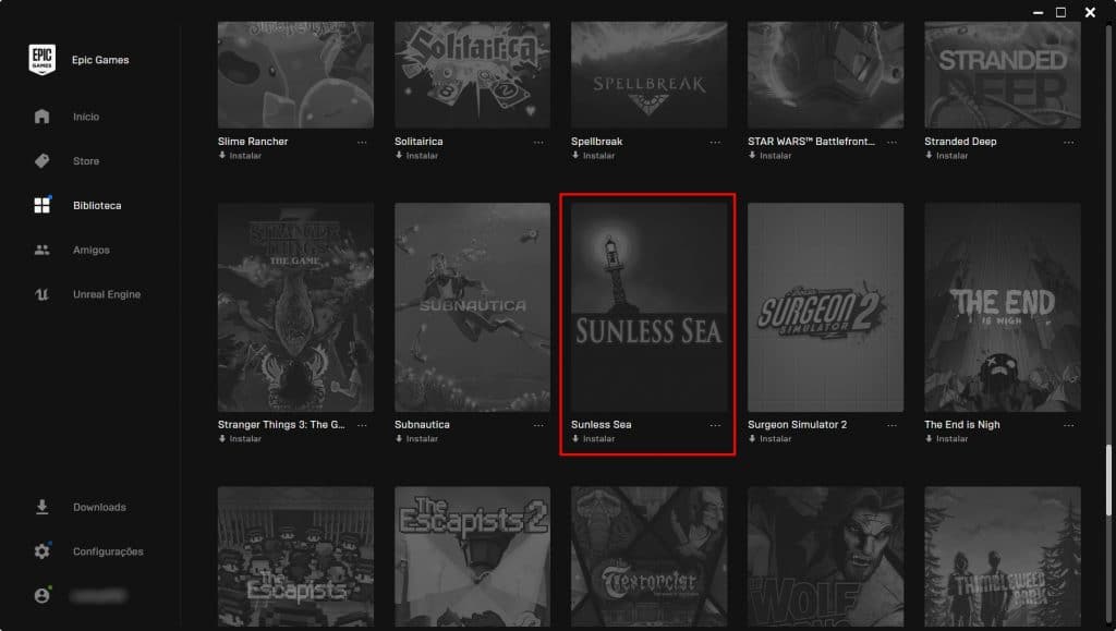 Como baixar “Sunless Sea” de graça no PC - Passo 6