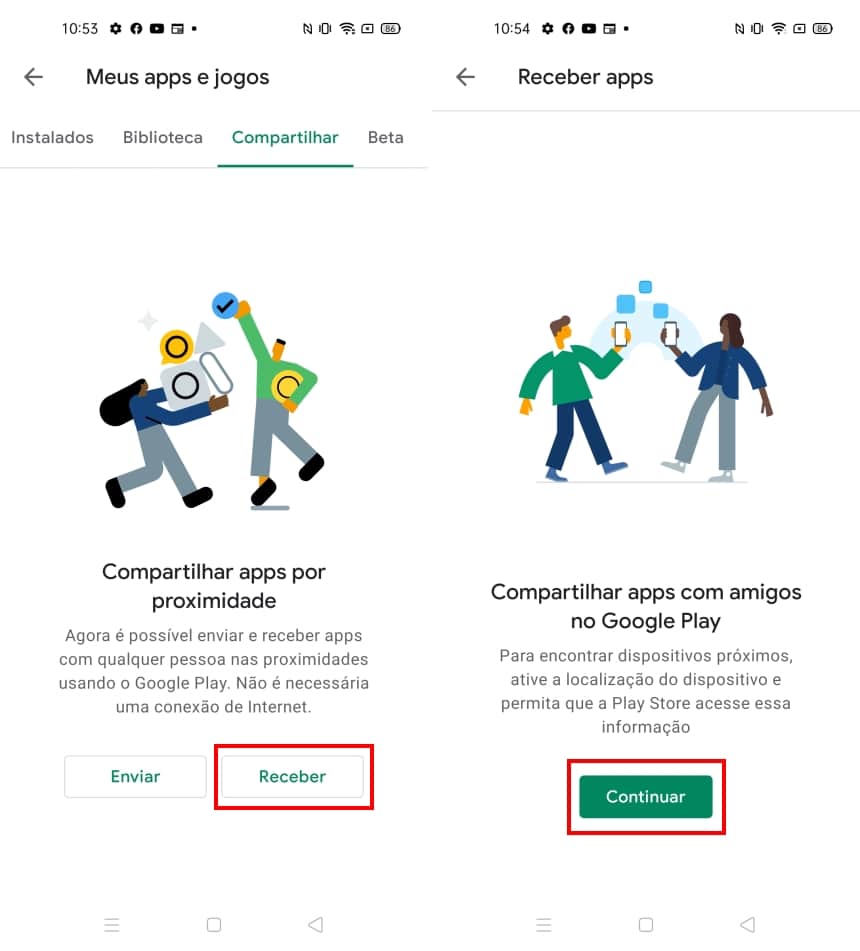 Como compartilhar apps e jogos pela Google Play - Passo 8