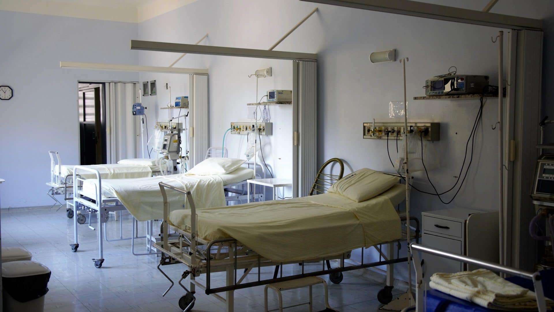 leito de um hospital