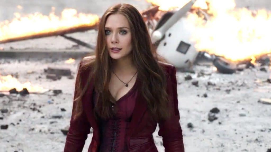 Imagem mostra a atriz Elizabeth Olsen vestida como a personagem Feiticeira Escarlate. Protagonista da série "Wandavision" pode não receber uma segunda temporada