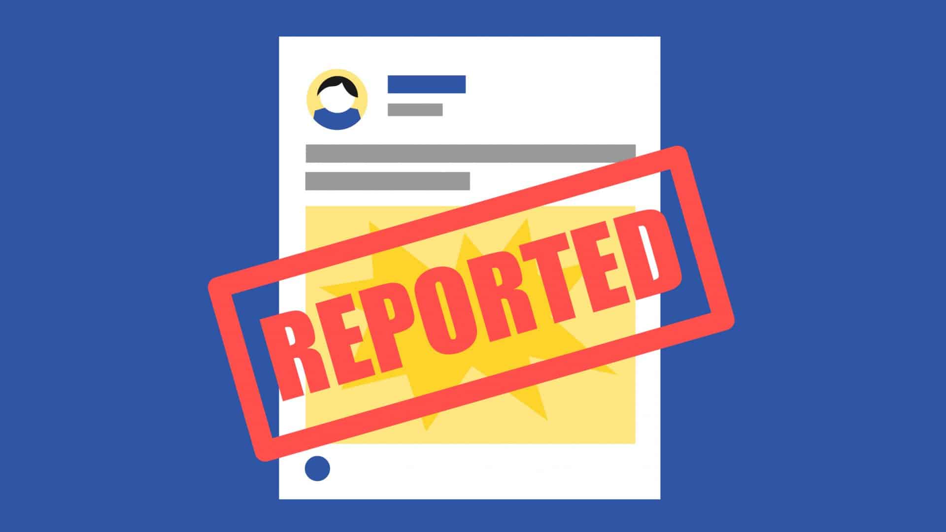Conteúdos proibidos do Facebook