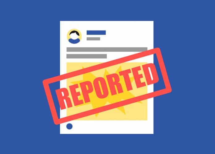 Conteúdos proibidos do Facebook
