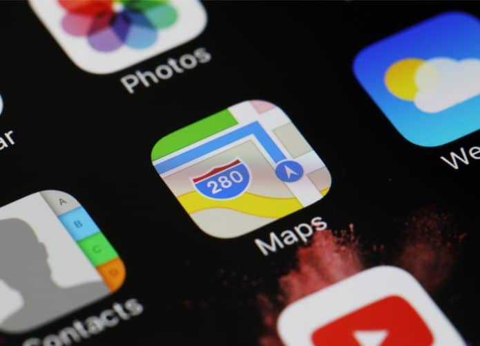 aplicativo Apple Maps