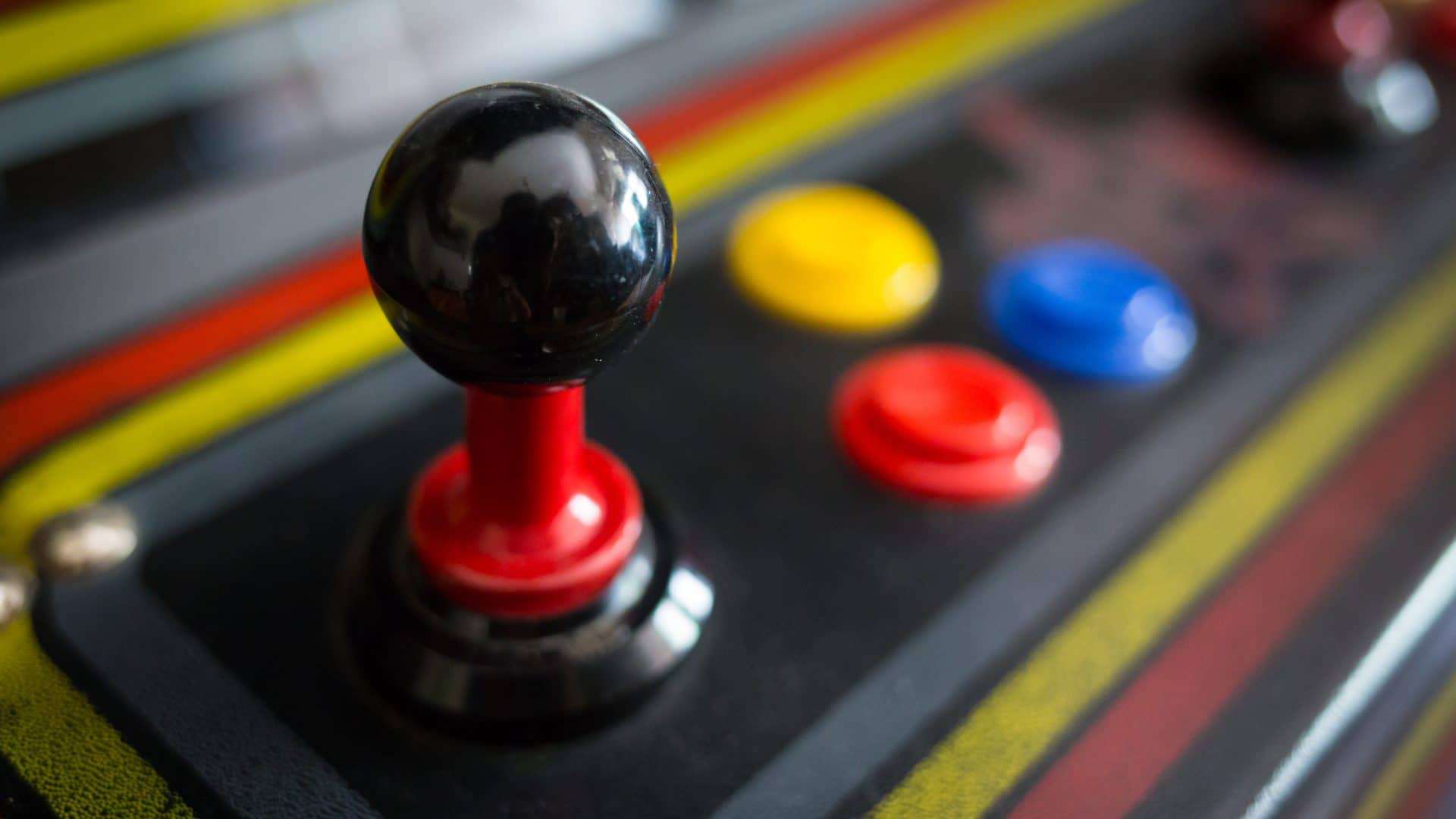 Videogame retro - joystick