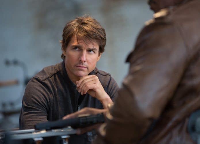 Tom Cruise em 'Missão: Impossível – Nação Secreta'. Imagem: Paramount Pictures/Divulgação