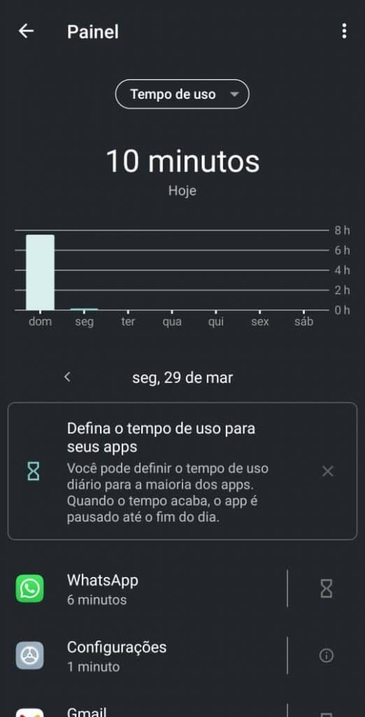 Escolhendo um app para limitar o seu tempo de uso no celular