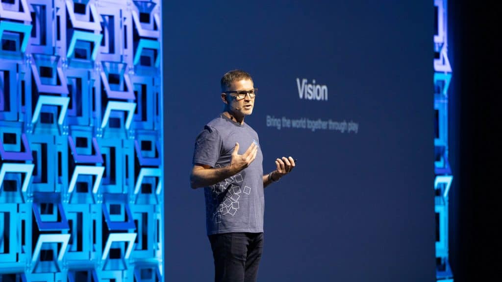 David Baszucki, funudador e CEO da Roblox Corporation. Imagem: Roblox Corporation/Divulgação