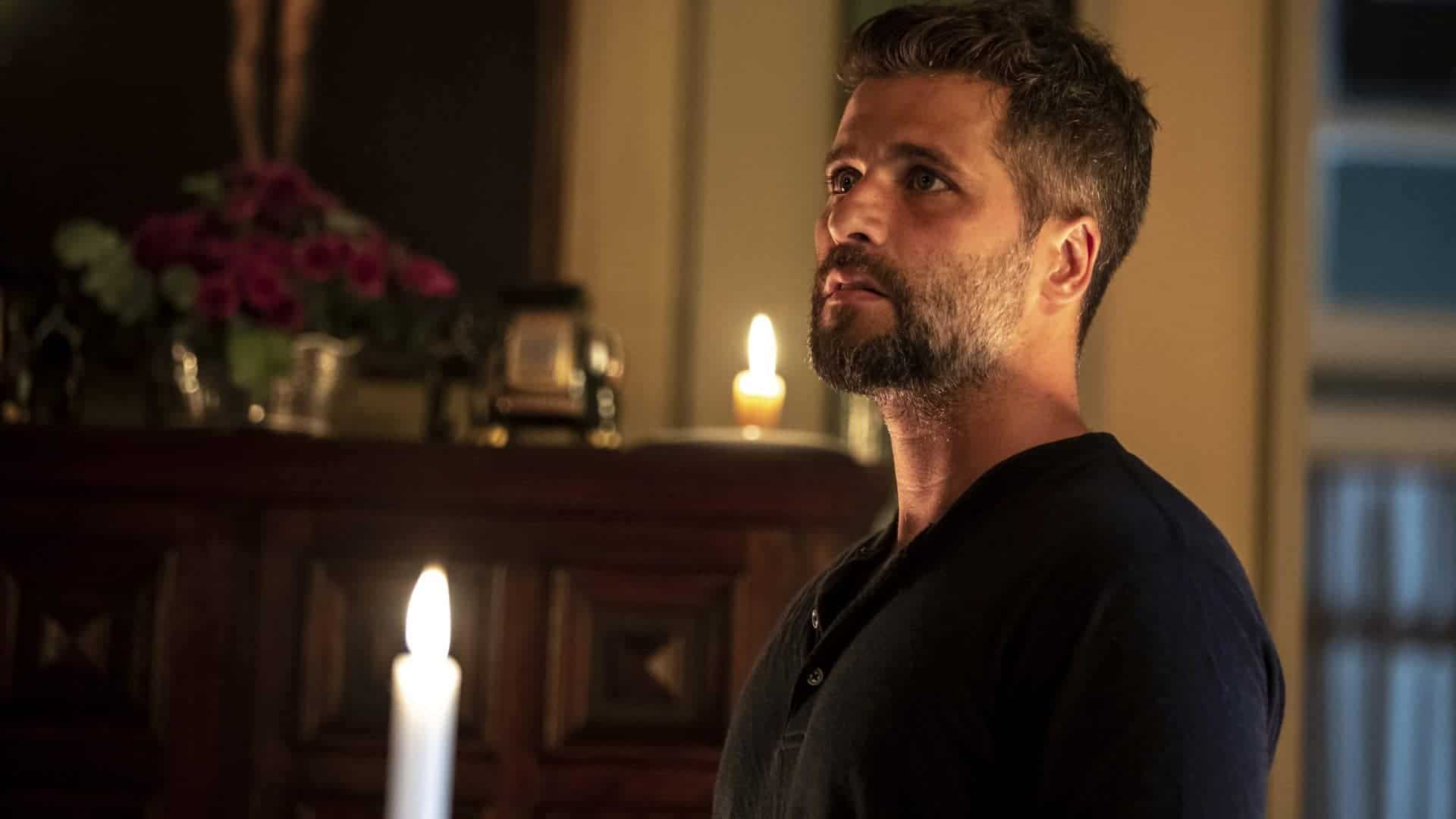 Bruno Gagliasso na novela 'O Sétimo Guardião'. Imagem: TV Globo/Reprodução