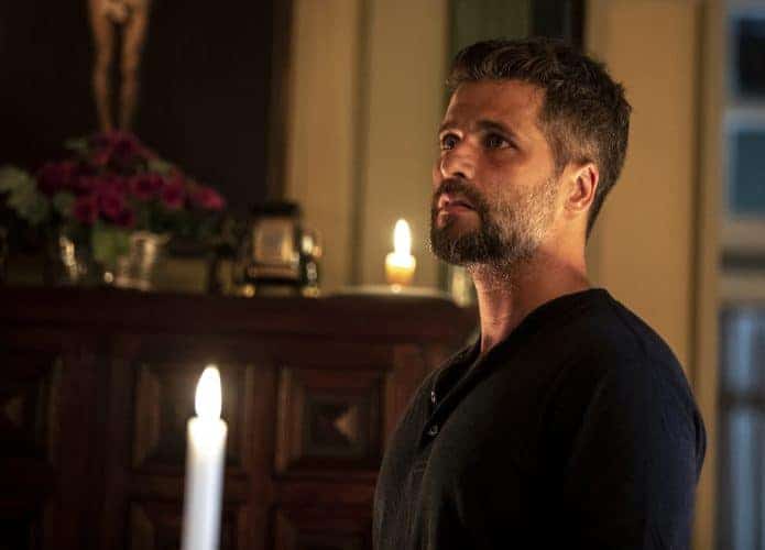 Bruno Gagliasso na novela 'O Sétimo Guardião'. Imagem: TV Globo/Reprodução