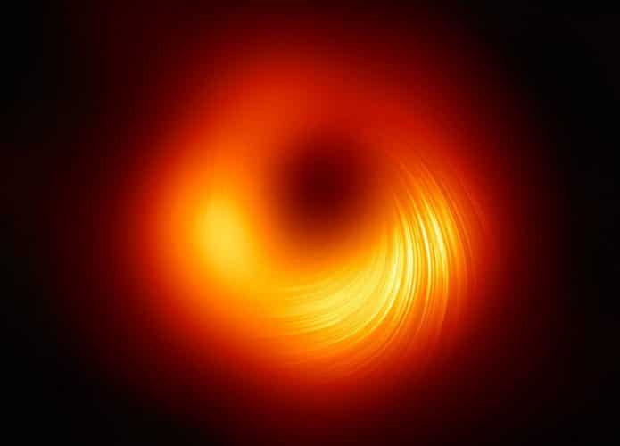 Imagem do buraco negro no centro da galáxia M87