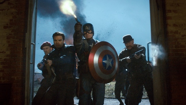 Cena de 'Capitão América: O Primeiro Vingador'. Imagem: Marvel Studios/Divulgação