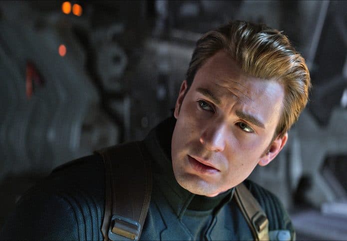 Chris Evans como Capitão América em 'Vingadores: Ultimato'. Imagem: Marvel Studios/Divulgação