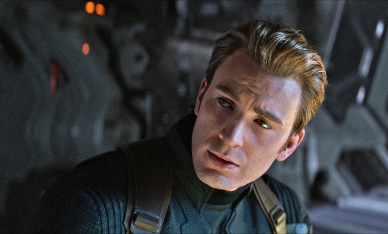 Chris Evans como Capitão América em 'Vingadores: Ultimato'. Imagem: Marvel Studios/Divulgação