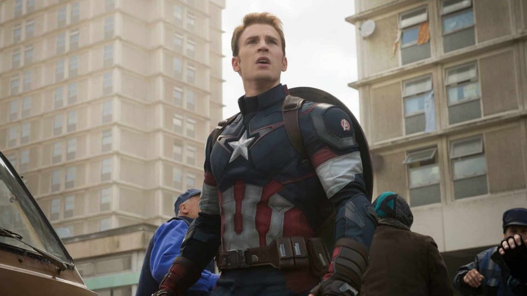 Chris Evans como Capitão América em 'Capitão América: O Primeiro Vingador'. Imagem: Marvel Studios/Divulgação