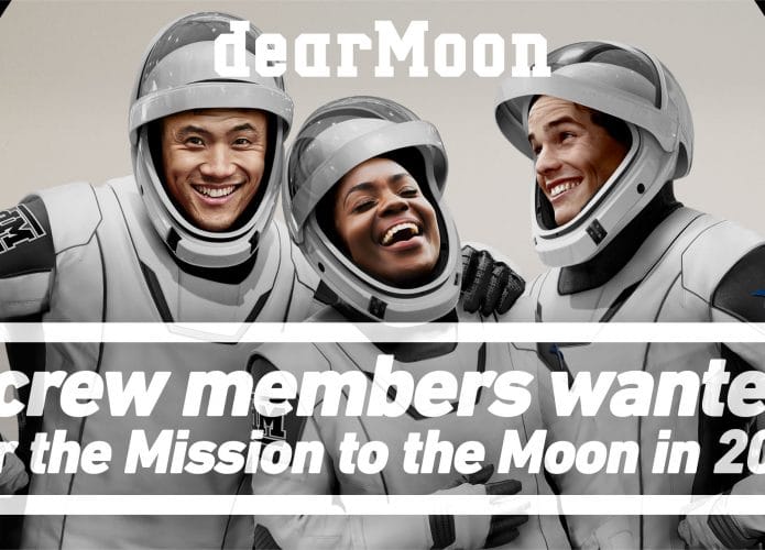 Ilustração para a missão dearMoon