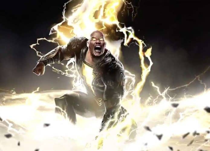 Dwayne Johnson, o The Rock, como 'Adão Negro'. Imagem: Redes Sociais/Reprodução