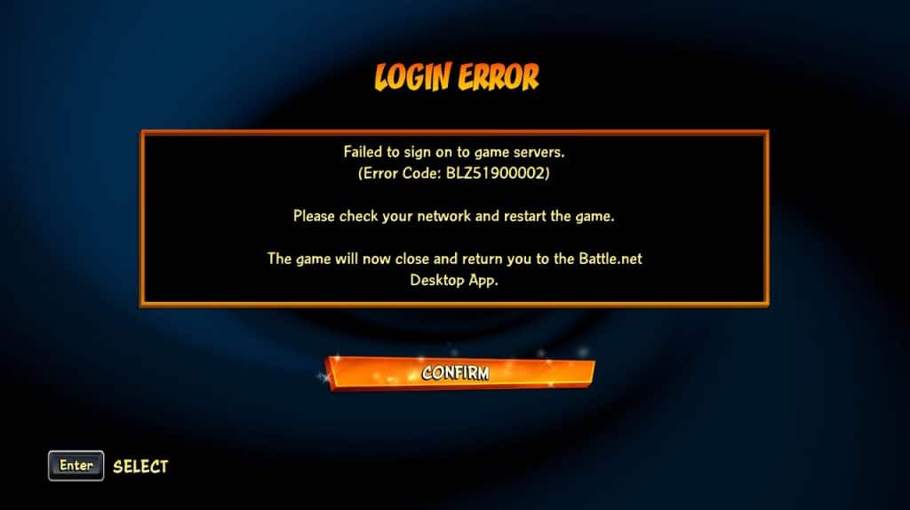 Imagem de erro do jogo "Crash Bandicoot 4", que exige conexão online constante para funcionar
