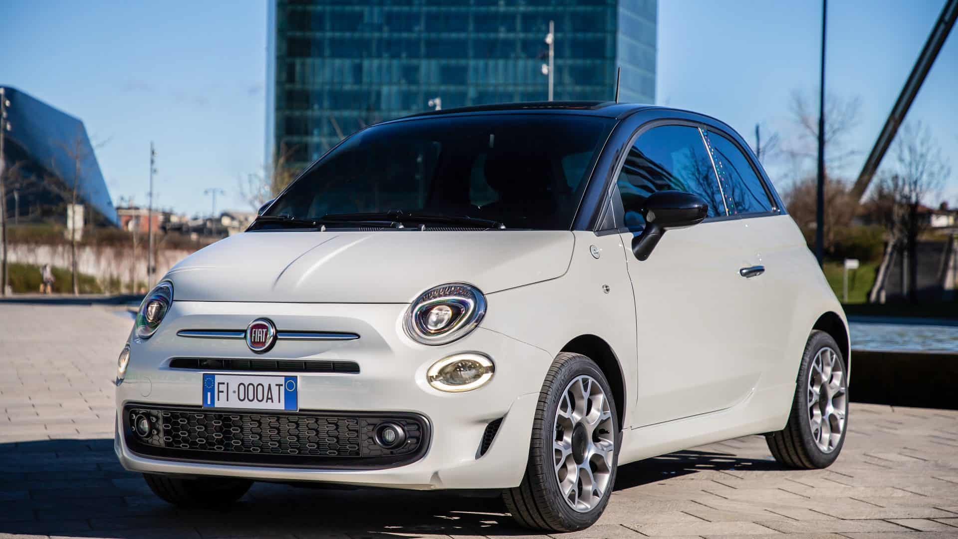 Fiat 500 Hey Google. Imagem: Fiat/Divulgação