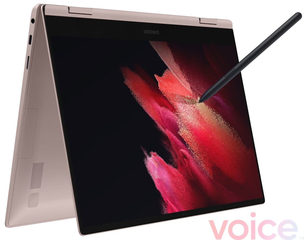 Samsung Galaxy Book Pro 360 pode virar tablet.