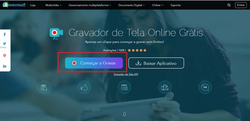 Como gravar a tela do computador. Imagem: Olhar Digital