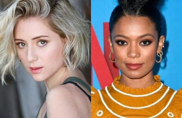 Jaz Sinclair e Lizze Broadway entram para o elenco da série derivada de 'The Boys'. Imagem: Divulgação