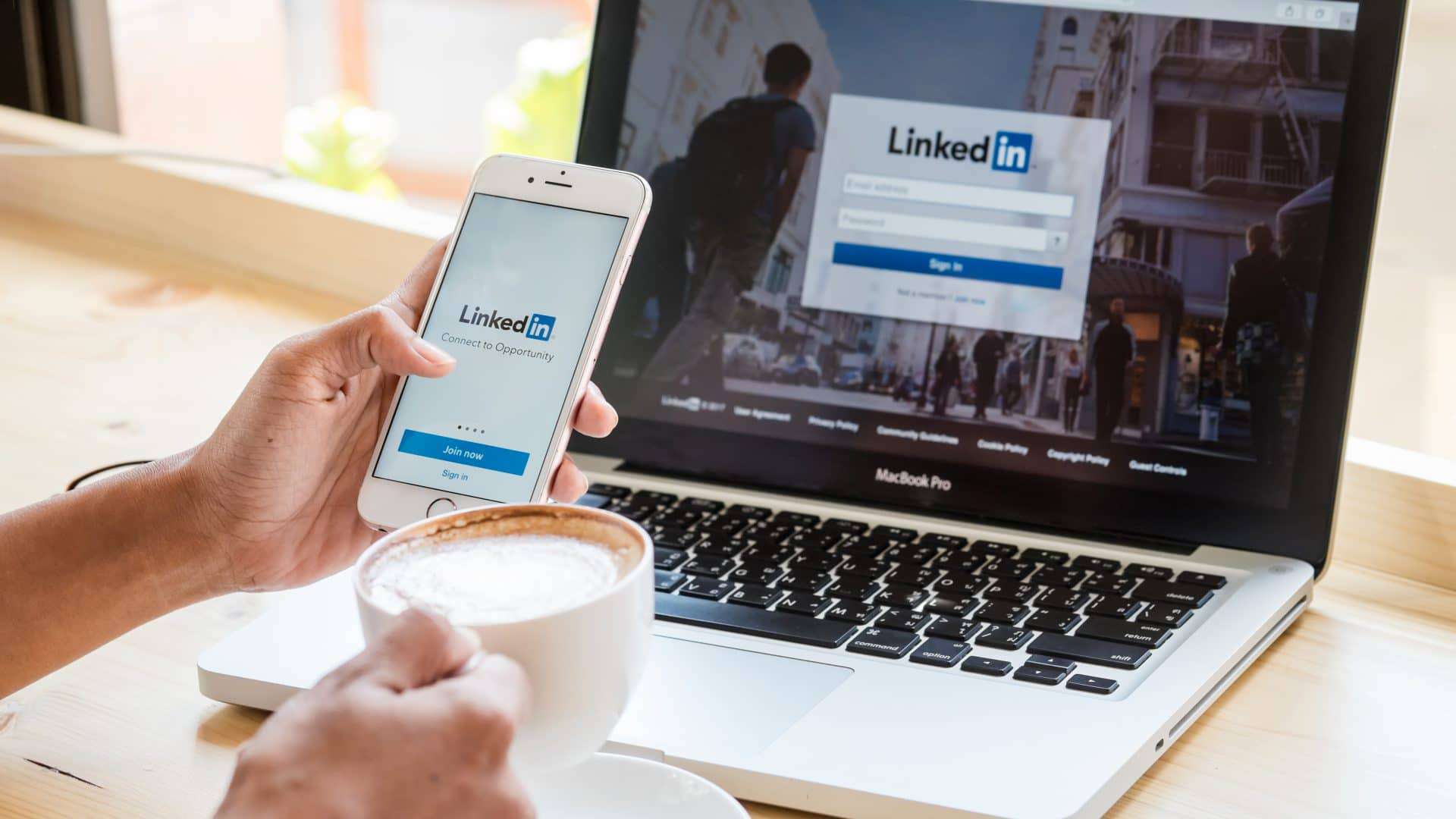 Como colocar o LinkedIn em hibernação. imagem: Shutterstock