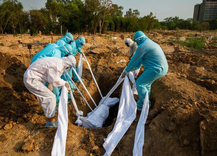 Mortes no Brasil por Covid-19. Imagem: PradeepGaurs / Shutterstock.com