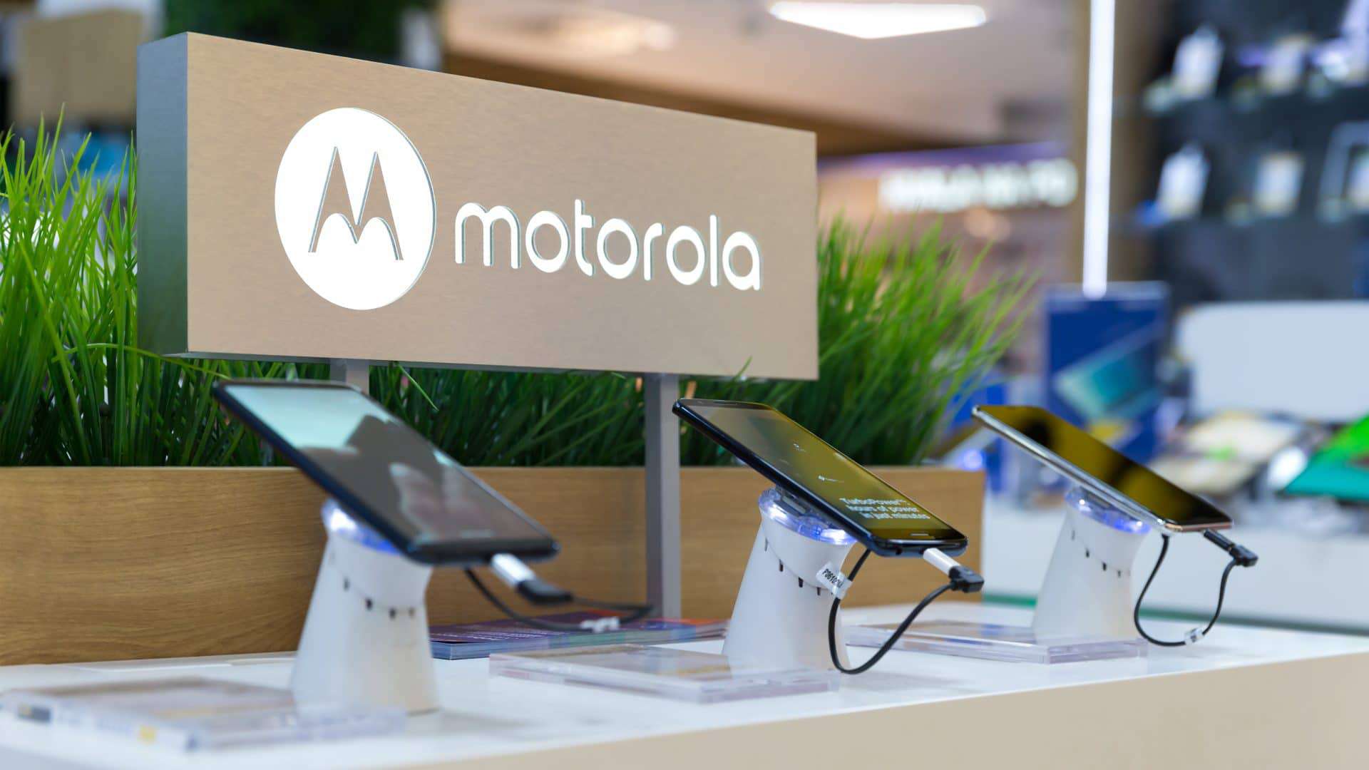 Motorola. Imagem: Shutterstock
