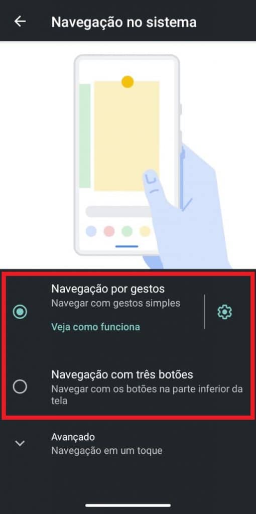 Print do celular Motorola G7 Play