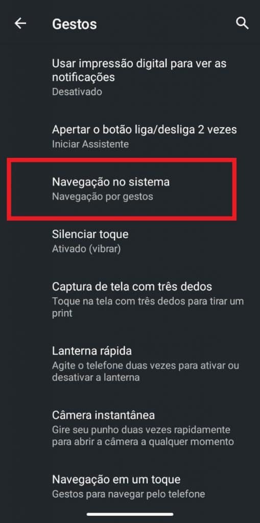 Print do celular Motorola G7 Play