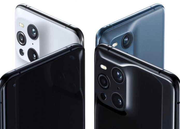 Detalhe das câmeras do Oppo Find X3 Pro
