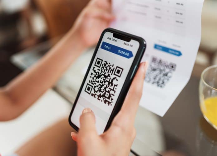 Pagamento de boleto via QR Code