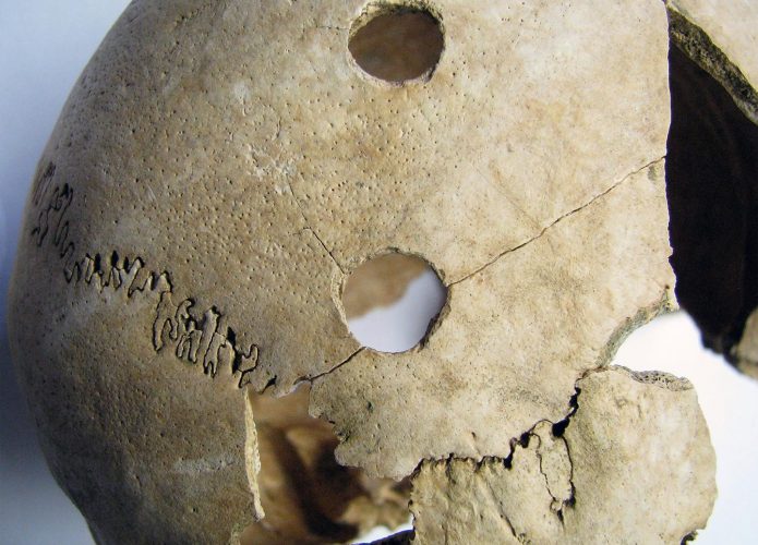 Arqueólogos encontram restos de massacre na Croácia. Imagem: Jacqueline Balen/Museu Arqueológico de Zagreb