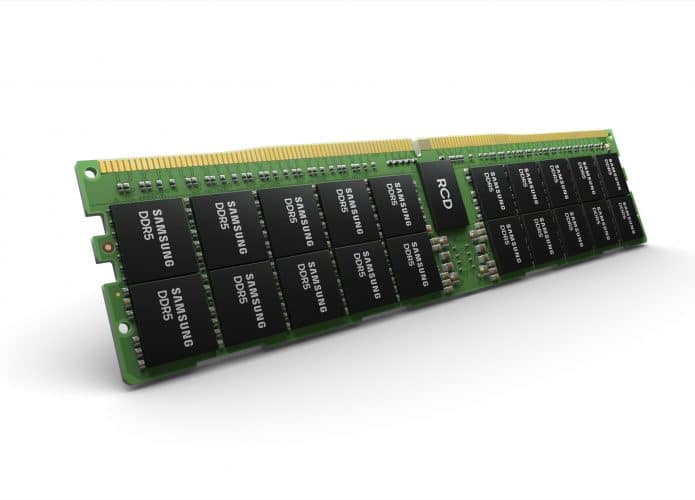 Samsung memória RAM DDR5