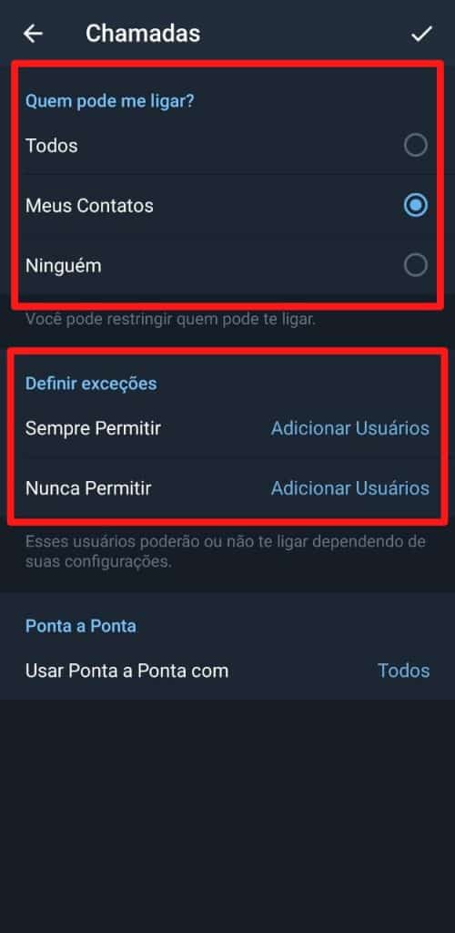 Print do Telegram