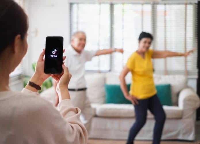 TikTok. Imagem: Shutterstock